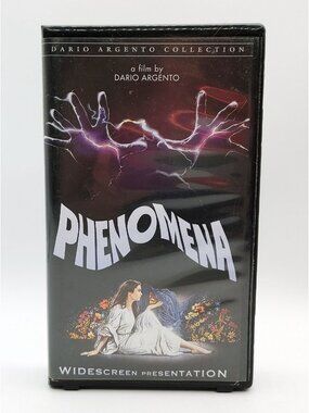 PHENOMENA (1984) VHS Tape (1999) Dario Argento Horror Movie UNCUT Widescreen